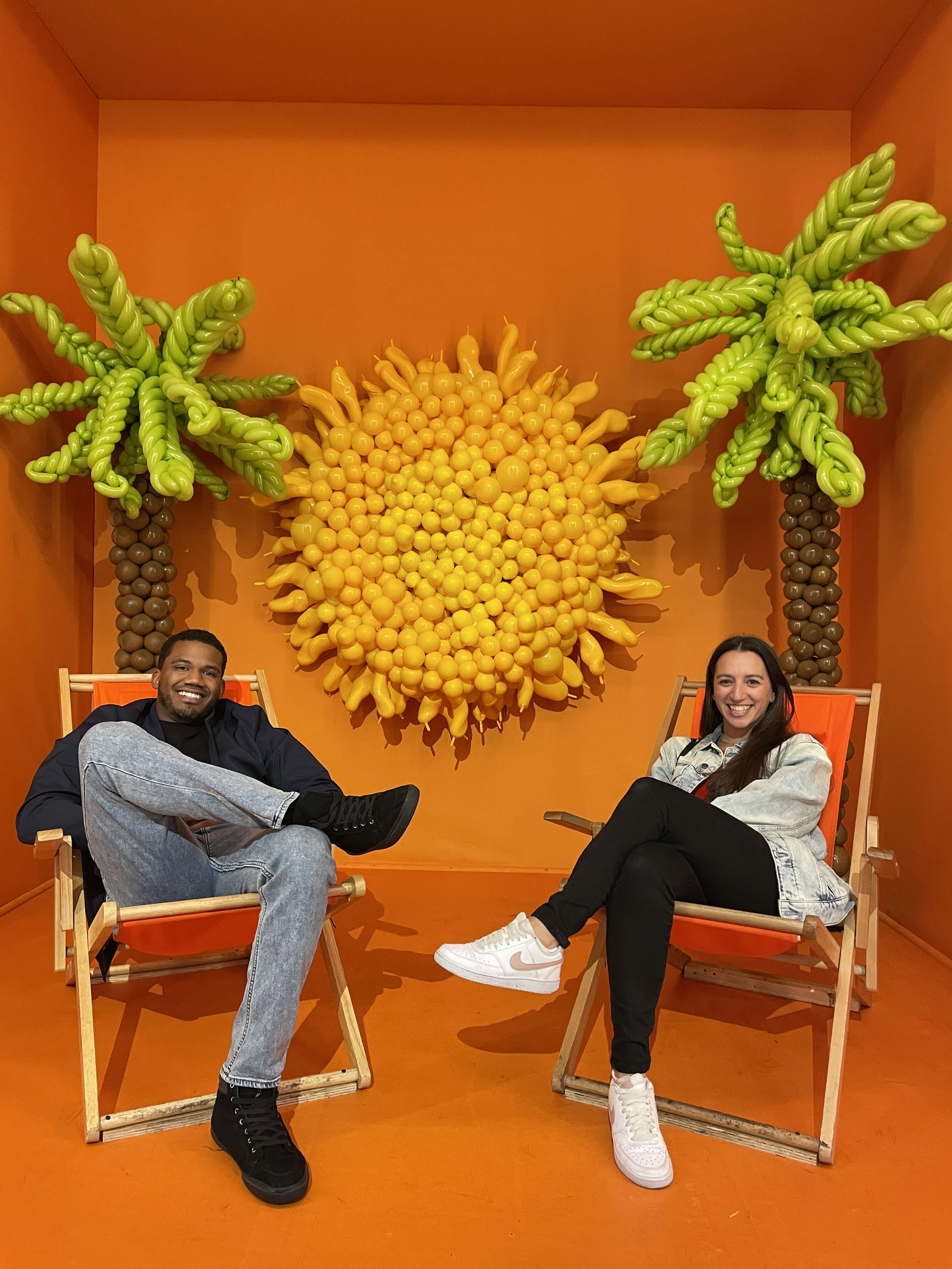 Laura and Donnie together outdoors